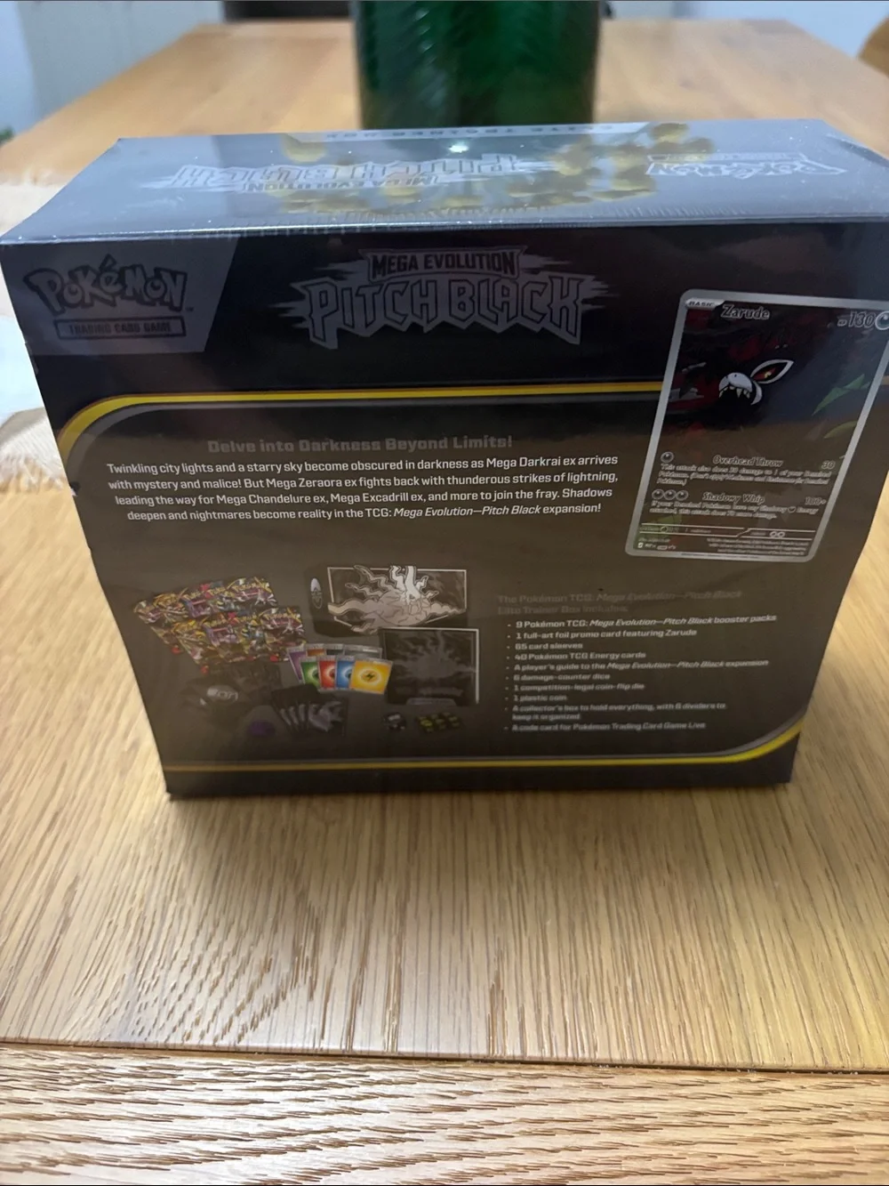 Pokémon TCG Mega Evolution Pitch Black Elite Trainer Box Sealed
